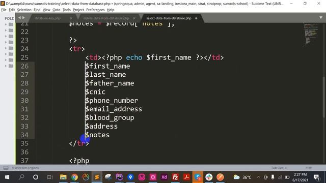 PHP/MYSQL CRUD (Select & Delete) Tutorial in Hindi/Urdu | PHP Web Development Course For Beginners смотреть онлайн