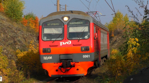 "Бывшая Курганская". ЭД4М-0061 сообщением Алапаевск - Егоршино