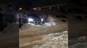 Ауди q5 TDI 3.0 и снежные горки