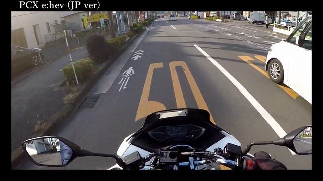 Honda PCX e:hev 125 2021 model - Acceleration 0-60km/h 【Amazing Fast !!!】 смотреть онлайн