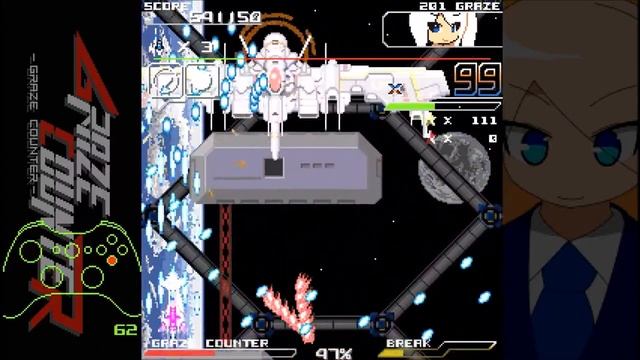 Graze Counter - Shooter Shoot Em Up Action Game Introduction Gameplay смотреть онлайн