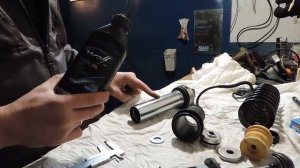 Ремонт заднего амортизатора SHOWA BMW R1100GS