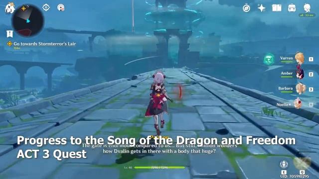 How to Unlock Brightcrown Mountains Statue of the Seven Genshin Impact смотреть онлайн