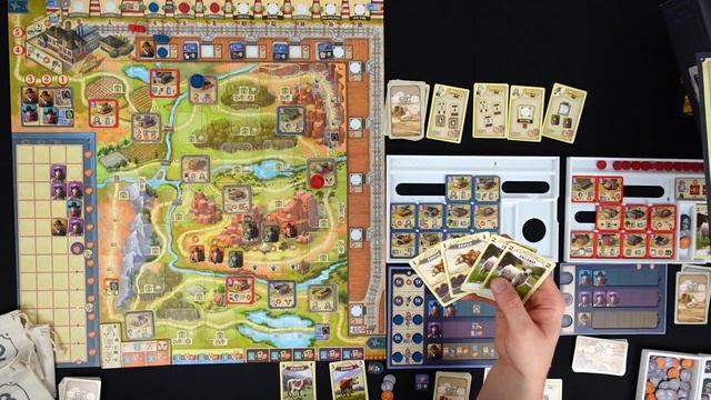 Great Western Trail Zweite Edition - Solo Playthrough - Regeln - direkt im Spiel смотреть онлайн