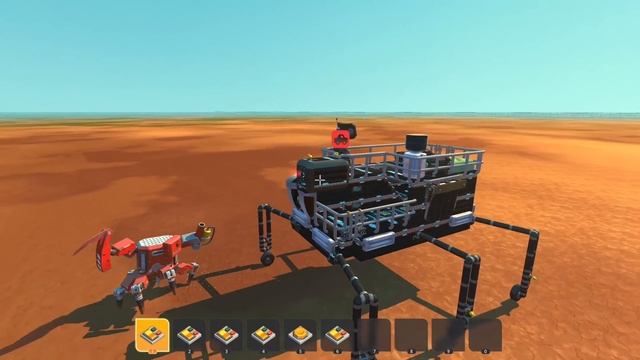 ОН ВЗБЕСИЛСЯ! ТУТ НЕ ВЫЖИТЬ! | Открытие Подарков в Scrap Mechanic смотреть онлайн