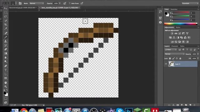 Custom Bow (How To Make A Custom Texture Pack) [Minecraft] смотреть онлайн