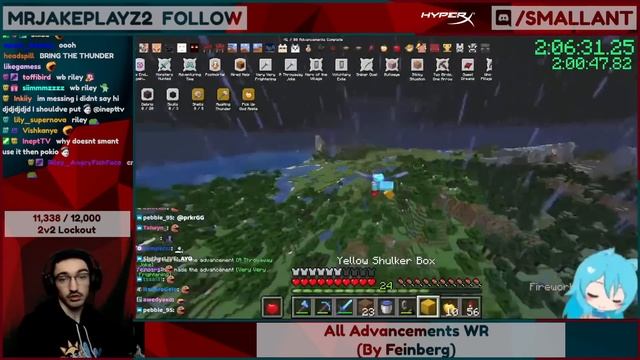 Reacting to the most INSANE Minecraft Speedrun (All Advancements World Record) смотреть онлайн