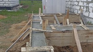 Пристойка к дому. Котельная + холодный тамбур