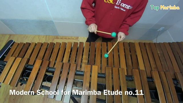 Etude no.11 from Modern School for Xylophone Marimba Vibraphone by Morris Goldenberg смотреть онлайн