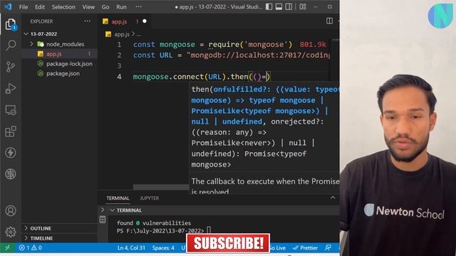 How to create MongoDB Schemas and Data Models | Newton School смотреть онлайн