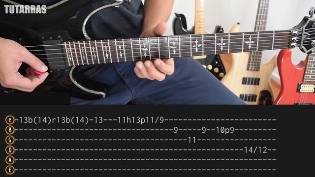 Riffs Legendarios !! Since I don't have you de Guns n' Roses TUTORIAL GUITARRA смотреть онлайн