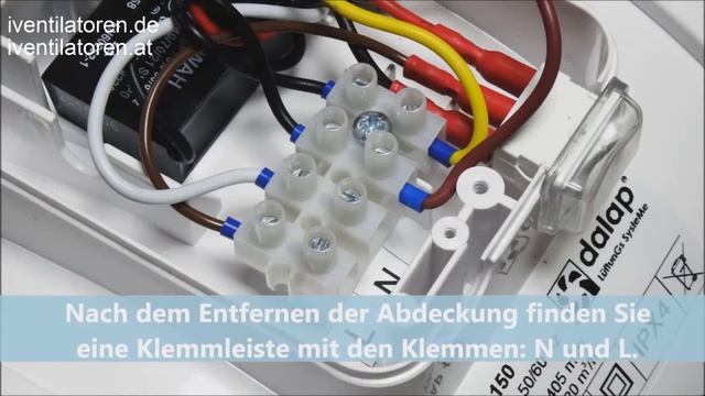 Rohrventilator zweistufig, mit Schalter Dalap AP смотреть онлайн