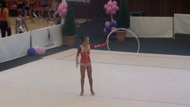 SC "BAGIRA", Ukraine, SOFIYA KOVALYK, PECS CUP 2011 (Hungary), hoop смотреть онлайн