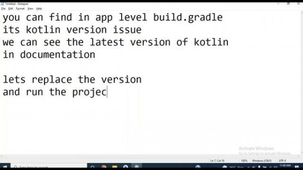 [Solved]Class 'kotlin.Unit' was compiled with an incompatible version of Kotlin.