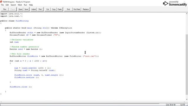 Writing to Files in Java смотреть онлайн