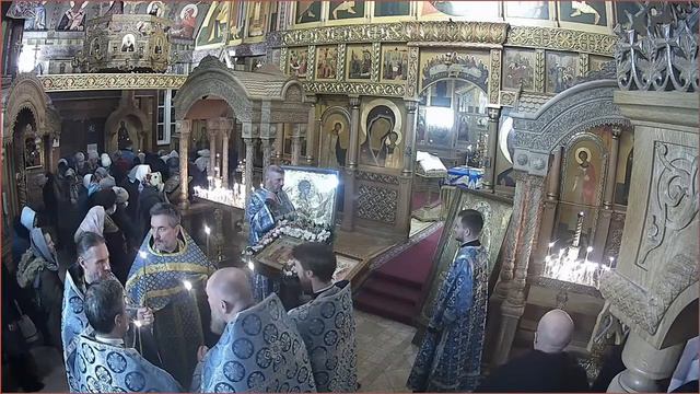 Служба 4го декабря. Всенощное Бдение смотреть онлайн
