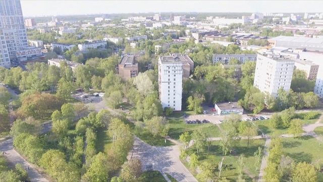 Стадион Локомотив. Черкизовский (Архиерейский) пруд с высоты птичьего полёта. Богородское. смотреть онлайн