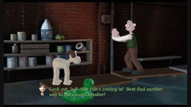Wallace & Gromit: The Last Resort walkthrough part 1: The Flood смотреть онлайн