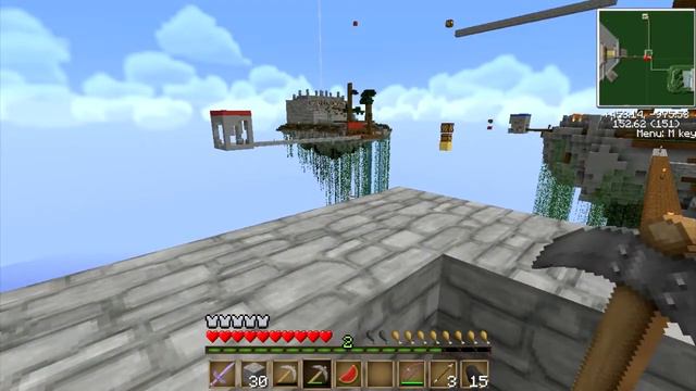 ★ Minecraft Custom Map Sky Combat pvp ep4 w/ FOSTER смотреть онлайн