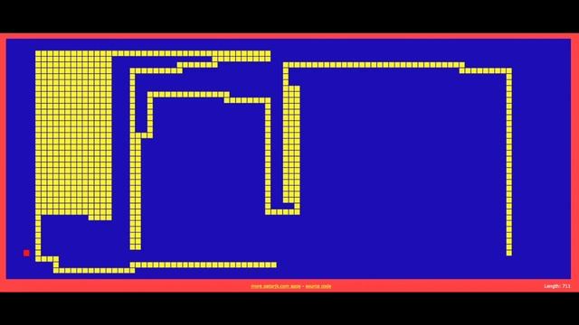 Javascript Snake Ultimate New Highscore: 1076!!! смотреть онлайн