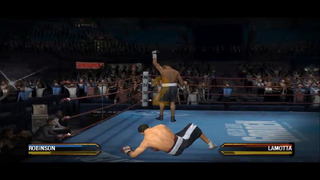 fight night round 3 robinson and lamotta HARD смотреть онлайн