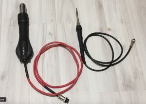 Изготовление кабеля для паяльного фена