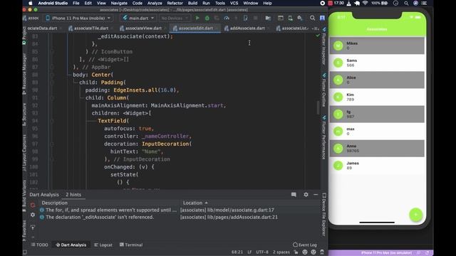 Build Flutter App with Hive and Provider #7 Add Associate Page смотреть онлайн