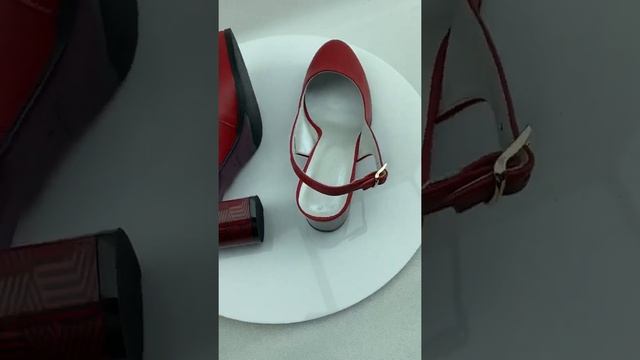 Женские туфли красного цвета смотреть онлайн