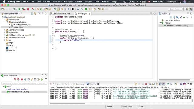 Spring Tools 4: Getting Started in Eclipse смотреть онлайн