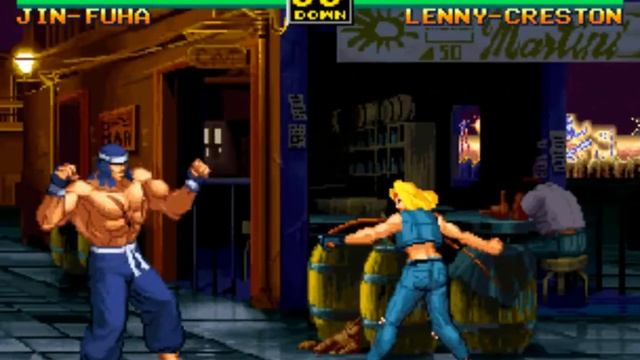 Art of Fighting 3: The Path of the Warrior - Jin Fu-Ha (Neo Geo MVS) 龍虎の拳 外伝不破 刃 смотреть онлайн
