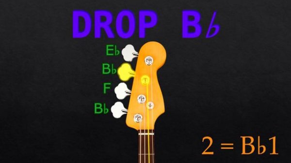 DROP Bb - BASS Tuning (Tuner)