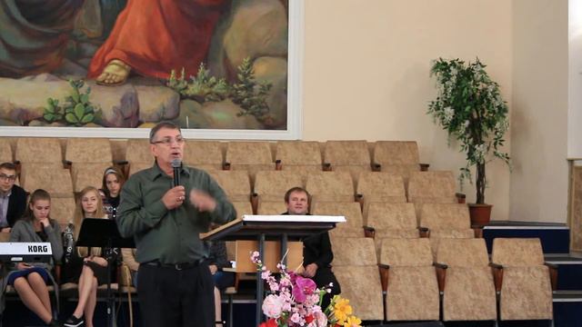 Чтобы Бог дал нам желание быть участниками - Проповедь Юрий Радченко смотреть онлайн