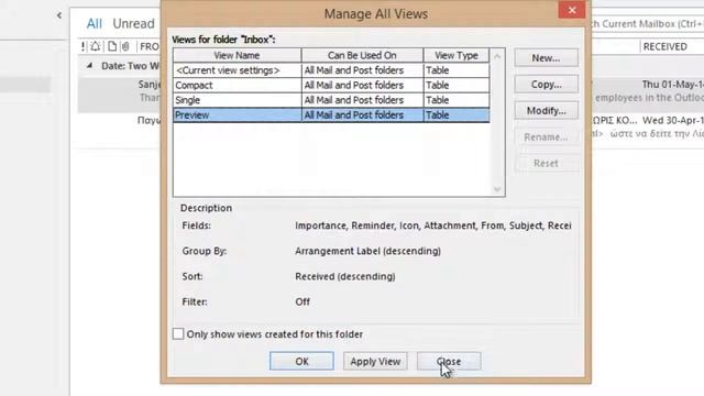 How To Change The Way You View Your Inbox In Microsoft Outlook? смотреть онлайн