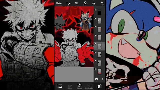 [Speed Art] Wallpaper Katsuki Bakugou смотреть онлайн