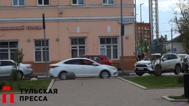 Как тульские водители пропускают пешеходов. Таймлапс смотреть онлайн