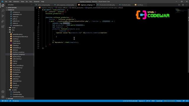 87. Actualización de módulo gestión Lote parte 2- Sistema Farmacia PHP JS MYSQL HTML CSS смотреть онлайн