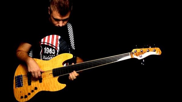 FRAGILE - Fretless Bass cover Sire Marcus Miller V9 Swamp Ash - Sting song