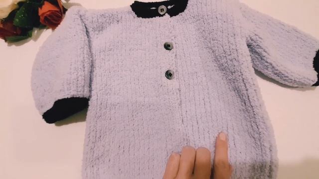 Детский плюшевый жакет. Вяжется очень легко и быстро! смотреть онлайн