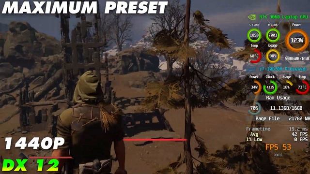 ELEX 2 | RTX 3060 Laptop 130W + I7-10870H | 2160P, 1620P, 1440P, & 1080P | 4K Benchmarks!