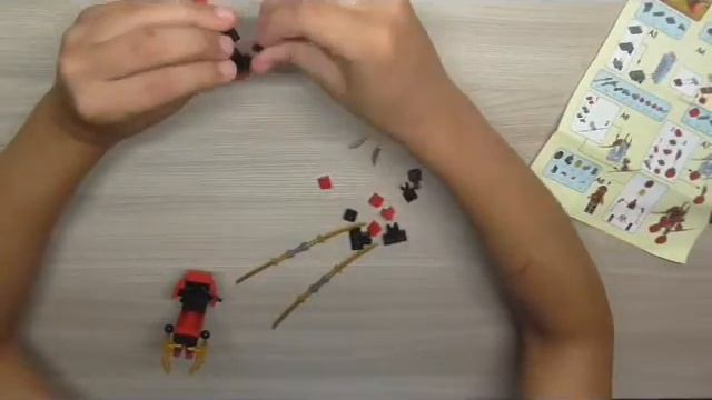 Сборка набора Ninja Masters of Spinjitzu смотреть онлайн