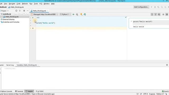 How to link Jupyter notebook with PyCharm and Browser смотреть онлайн