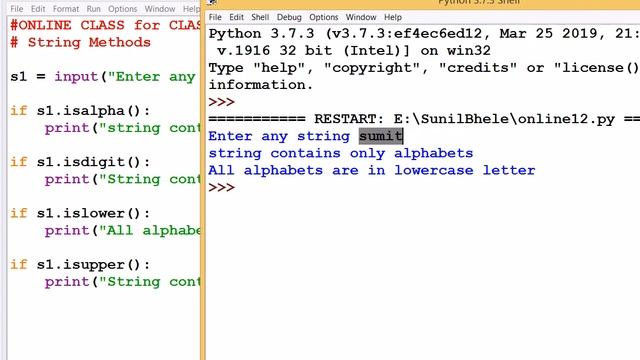 10. String Methods in Python смотреть онлайн