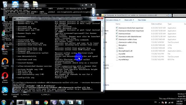 CharnaCoin command line wallet mining m42.cx смотреть онлайн