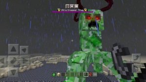 Ultra Creeper Titan ADDON in Minecraft PE