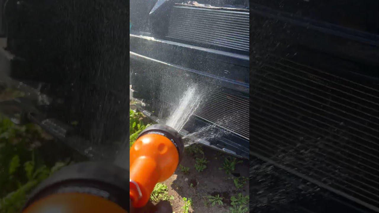 Мойка радиатора Solaris смотреть онлайн