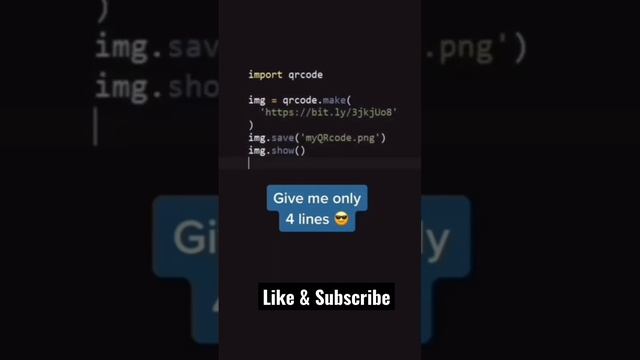 Make Qr Of Any Link With #python смотреть онлайн