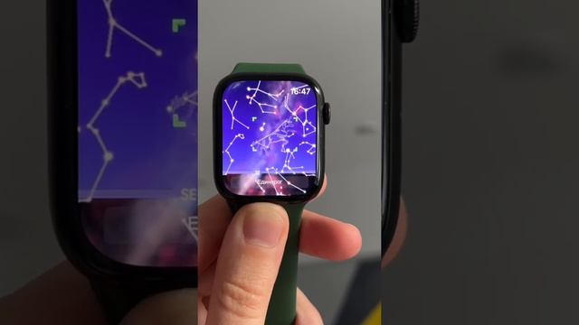 Карта звездного неба на Apple Watch смотреть онлайн