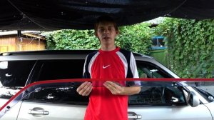Снятие и установка ветровиков Subaru Forester SF
