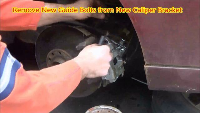 How To Change A Rear Brake Caliper 2004 SAAB 9-3