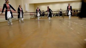 «Убыхский танец». Ансамбль адыгской песни и танца «Одышъ», руководитель Гвашева Сафеет Шихамовна.